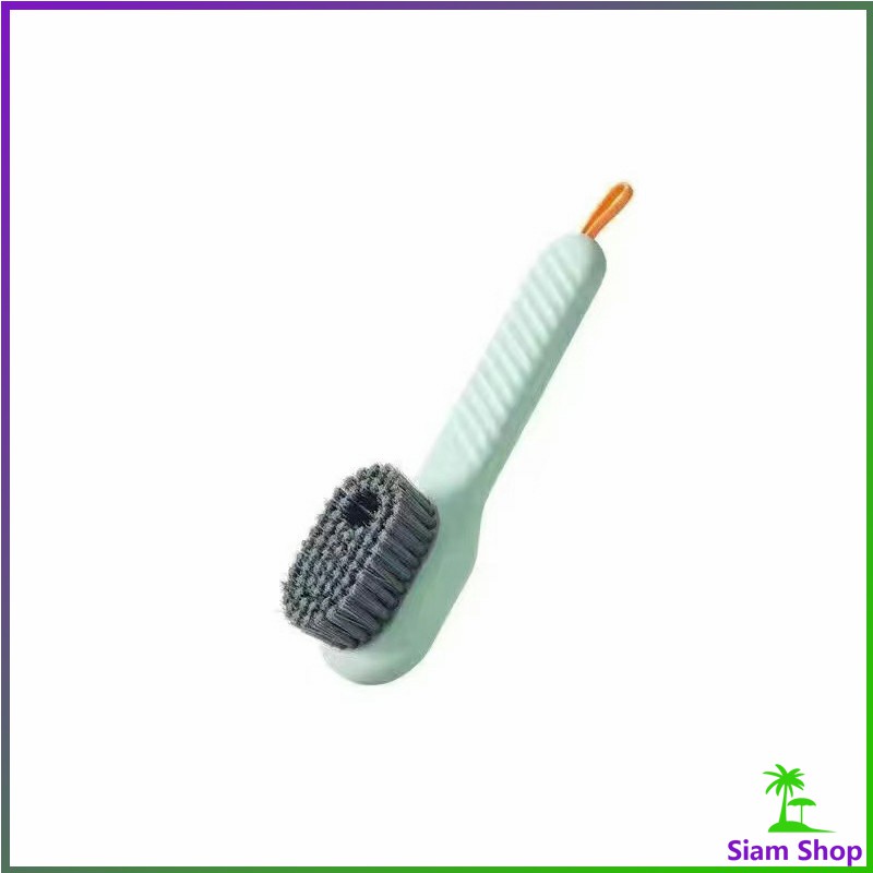 Siam แปรงรองเท้ามีช่องใส่น้ำยา Shoe brushes