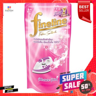 ไฟน์ไลน์ ผลิตภัณฑ์รีดผ้าเรียบ กลิ่นเพลเชอร์พิ้งค์ ชนิดเติม 500 มล.Fineline ironing products Pleasure Pink Refill 500 ml.