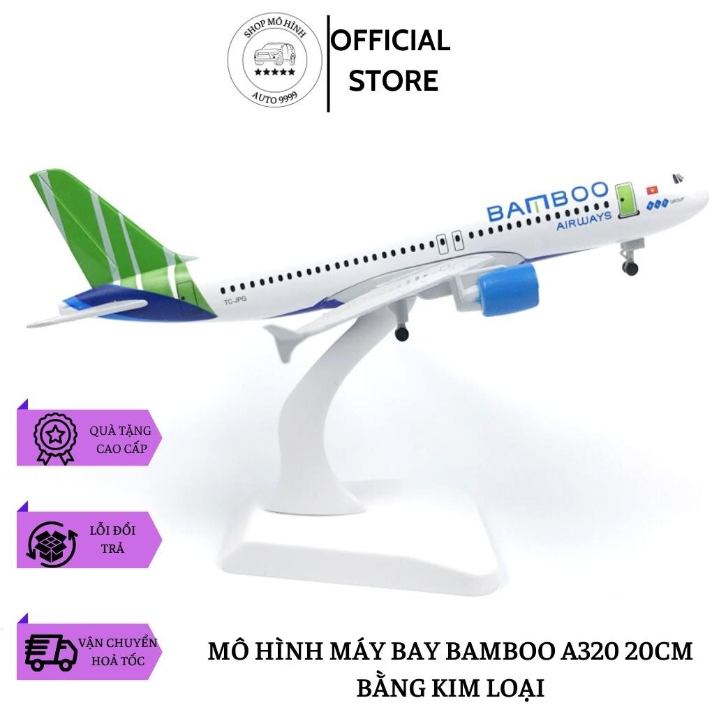 Bamboo Airways Airbus A320 Standard Type 1 Metal Model 20cm