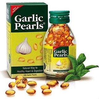 Garlic pearls น้ำมันกระเทียมสกัด100เม็ด