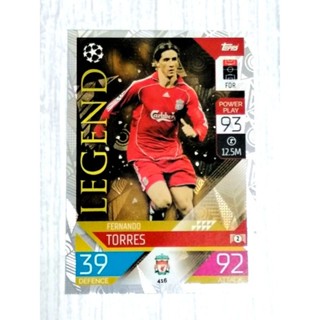 การ์ดฟุตบอล Match Attax 2022/23 LEGEND