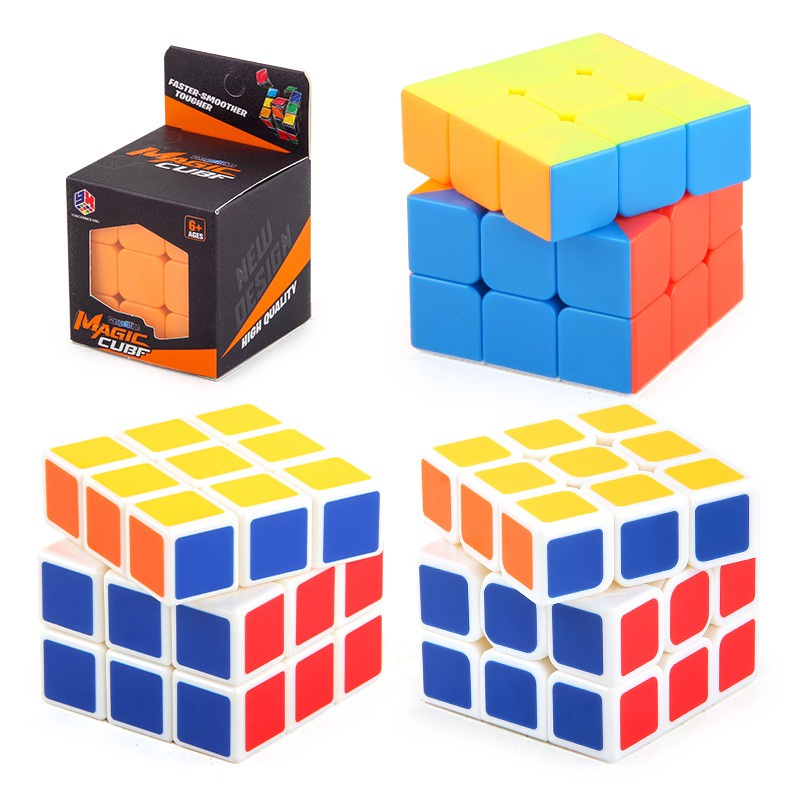 (ซื้อ 1 แถม 2)รูบิค ลูกบาศก์มายากลความเร็วระดับมืออาชีพ 3x3x3 ลูบิค ความเร็วระดับมืออาชีพ Twist Puzzle Rubik's & Magic C