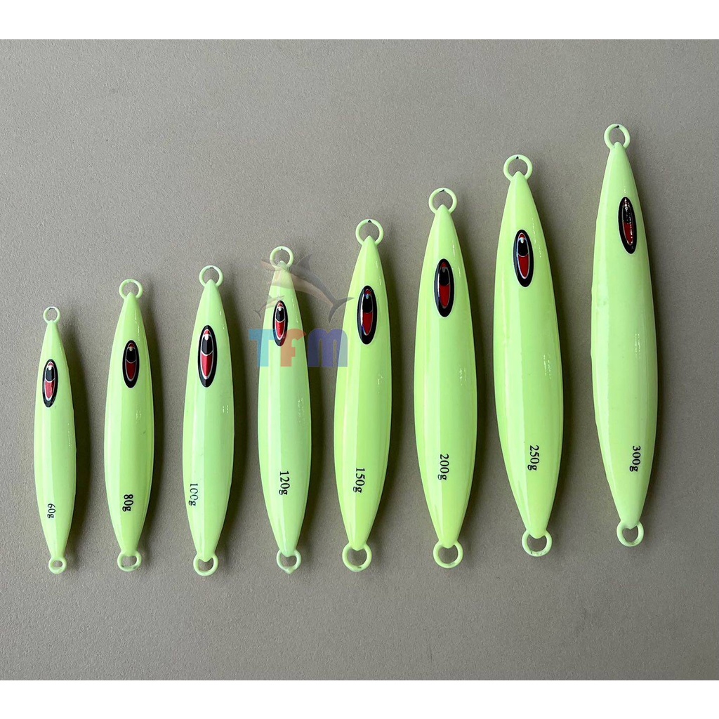 1-2วัน(รวดเร็วทันใจ)*เหยื่อจิ๊ก Slow jig 60กรัม 80g 100g 120g 150g 200g 250g 300g เหยื่อจิ๊ก เหยื่อต