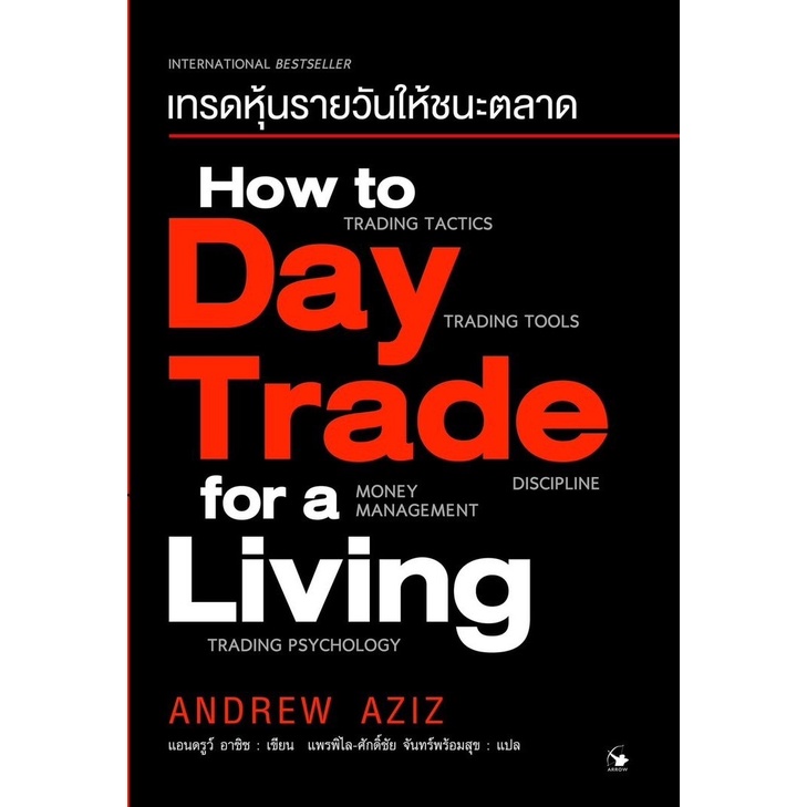 หนังสือ How to Day Trade for a Living เทรดหุ้นรายวันให้ชนะตลาด : Andrew Aziz : สำนักพิมพ์ แอร์โรว์ ม