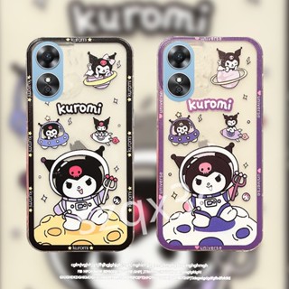 พร้อมส่ง ใหม่ เคสโทรศัพท์มือถือ ซิลิโคน TPU ใส กันกระแทก ลายการ์ตูนตุ๊กตาน่ารัก สําหรับ OPPO A38 4G OPPOA58 4G