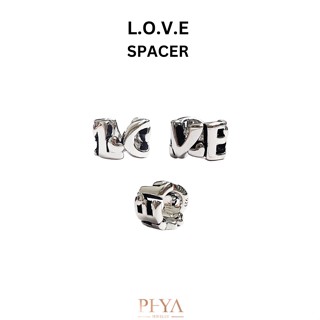 PHYA GP L.O.V.E Spacer (Pair) : สเปเซอร์เงินแท้ L.O.V.E