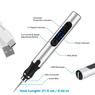 Jangklife Mini สว่านไร้สายเครื่องมือไฟฟ้า 3.6V เจาะเครื่องบดบดชุดอุปกรณ์เสริมไร้สายแกะสลักปากกาสําหรับเครื่องประดับแก้วไม้