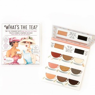 theBalm Whats the tea? Hot tea eyeshadow palette เดอะ บาล์ม วอท เดอะ ที ฮอต ที อายชาโดว์ พาเลท