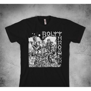 เสื้อยืดแขนสั้น พิมพ์ลาย Bolt Thrower Death Metal Bolt Thrower พลัสไซซ์ ของขวัญวันเกิด สําหรับผู้ชาย X