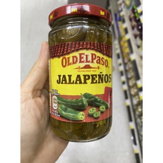 Old El Paso Jalapenos Sliced Green Jalapenos 215 G.