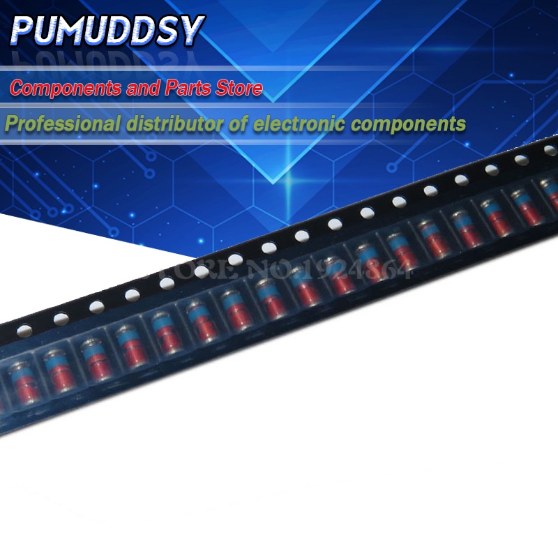 1000PCS 1W 3V-22V 3.3V 4.3V 5.1V 6.2V 7.5V 8.2V 9.1V 10V 13V 18V 20V Diode LL41 SMD Zener Diode ZM47