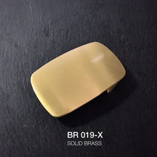 ฺBR019-X หัวเข็มขัดทองเหลือง ขนาด 38มิลหรือ 1.5นิ้ว แบบ X** ราคาต่อชิิ้น**