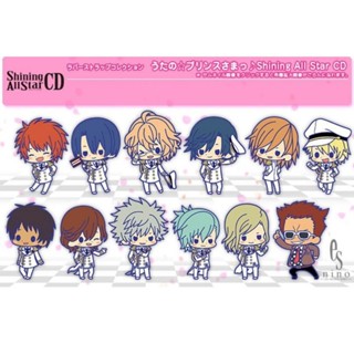 พวงกุญแจ​สแตรปยาง​ Shining All Star CD of Rubber Strap Collection Uta no Prince-sama