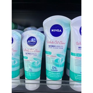 นีเวีย โฟมล้างหน้า ผู้หญิง 50-100 กรัม ทำความสะอาดผิวหน้า NIVEA FOAM FACIAL 50-100 g.