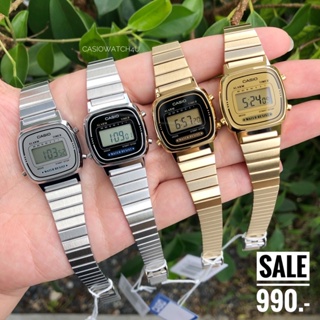 นาฬิกา CASIO ของแท้ CMG รุ่น LA670WA-1 / LA670WA-7 / LA670WGA-1 / LA670WGA-9 รับประกันศูนย์เซ็นทรัล มีกล่อง