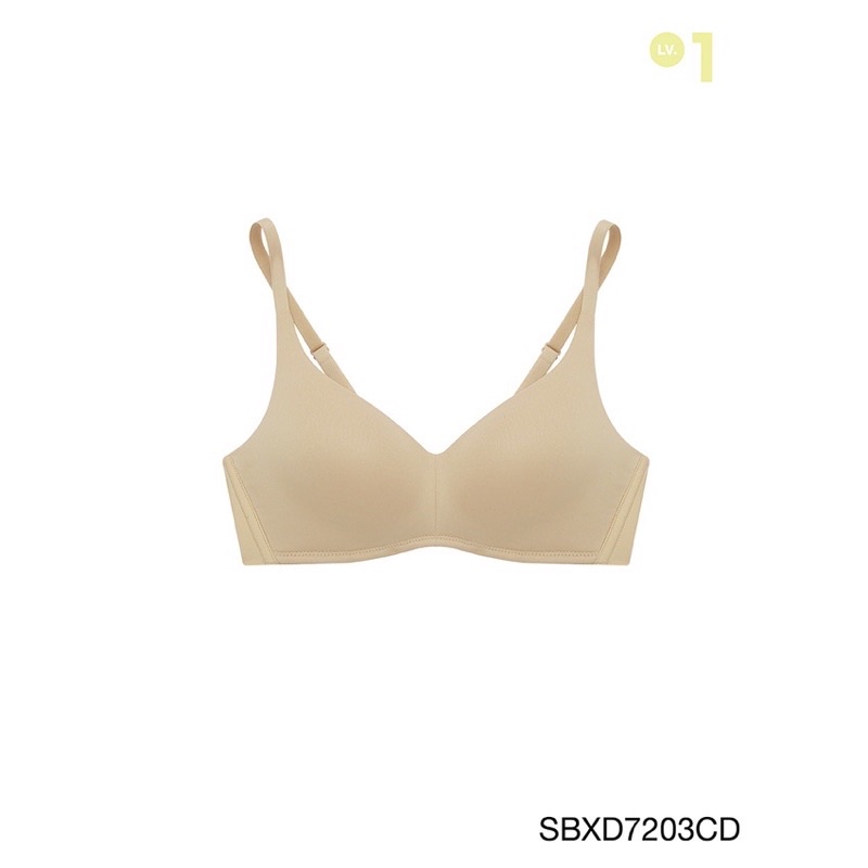 Sabina เสื้อชั้นใน รหัส SBXD7203 Invisible Wire (ไม่มีโครง) รุ่น Perfect Bra สูงสุด C42