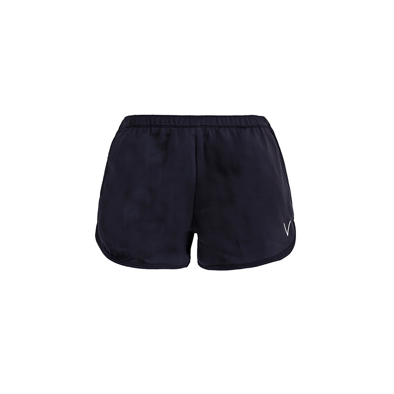 V ACTIVEWEAR 2022 BASIC SHORT BLACK กางเกงใส่ออกกำลังใสว่ายน้ำ มีซับในเป็น กกน ด้านใน ผ้ากัน UV UPF 50+