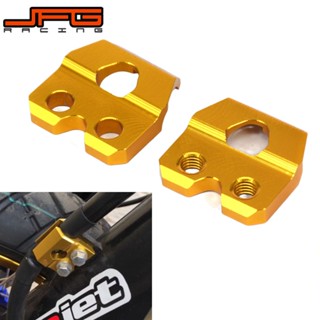 JFG Racing Motorcycle Accessory Brake Line Clamp For RM85 2002-2017 RM125 RM250 2001-2013 RMZ250 2004-2019 RMZ450 2005-2019 RMX450Z 2010-2019 DRZ400SM 2004-2019