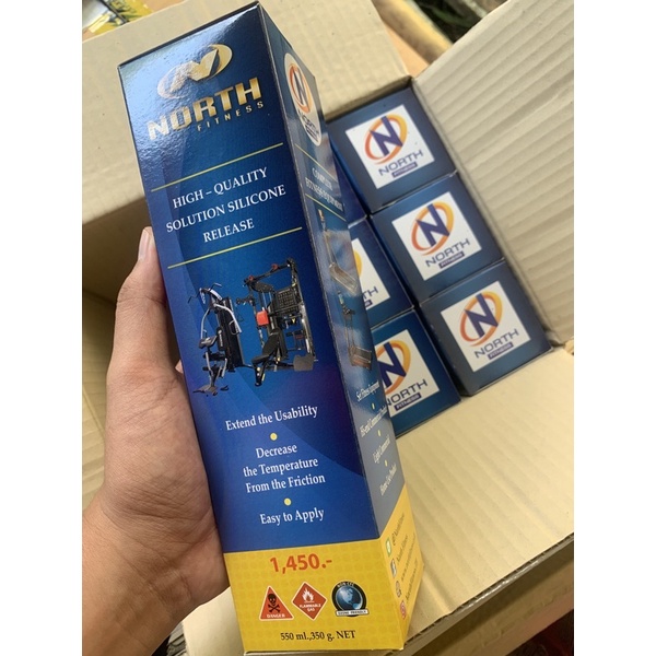 สเปรย์ฉีดลู่วิ่ง North Fitness ยกลัง 12 ขวด