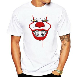 เสื้อสีขาว Camiseta de payaso de It Pennywise youwill Float Too Halloween película de terror Nosferatu, camisetas genial