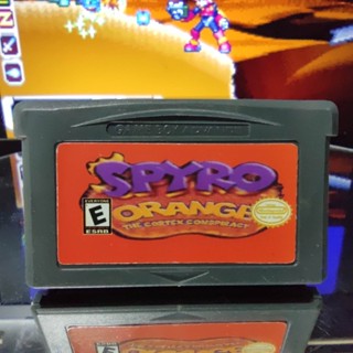 SPYRO Orange [bootleg] ตัวเกมภาษาอังกฤษ [ENG] ตลับก๊อป Game Boy Advance [GBA] ไม่มีประกันเรื่องเซฟ