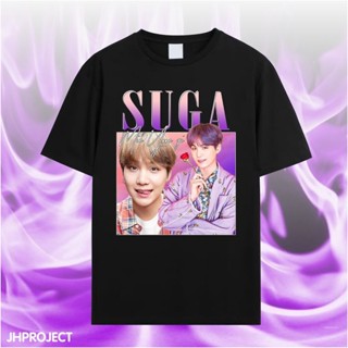 เสื้อยืดสีขาวผู้หญิง KAOS SUGA - TSHIRT SUGA - เสื้อยืดผู้ชายเสื้อยืดผู้หญิง TEEStreetwear ผู้หญิง