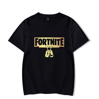 เสื้อยืดแขนสั้น พิมพ์ลาย Game Fortnite พลัสไซซ์ ของขวัญวันเกิด สําหรับผู้ชาย XS-6XLS-5XL