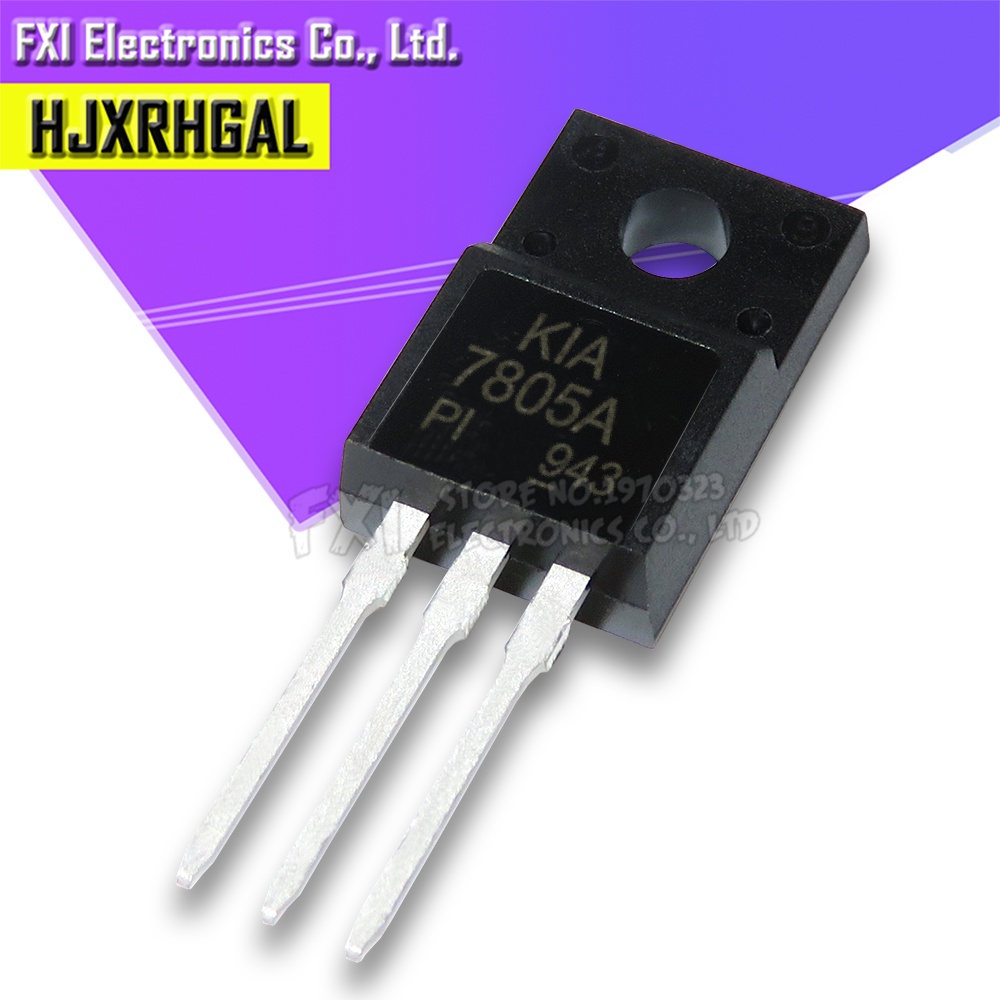 10PCS KIA7805A 7805A พลาสติก TO220F DIYGBA ใหม่และต้นฉบับ HJXRHGAL