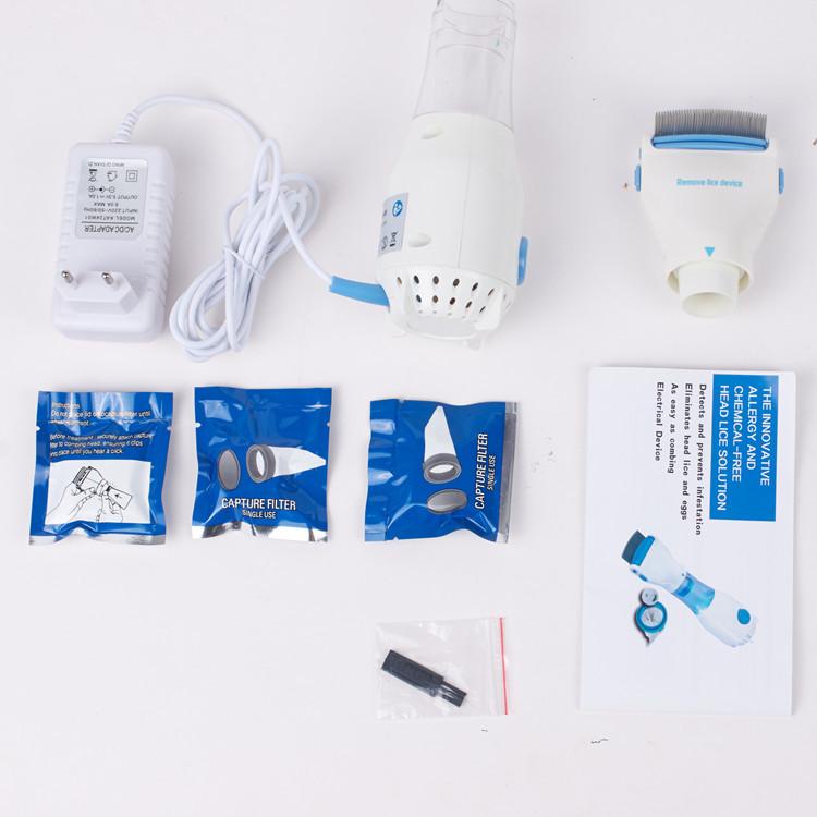 หวีดูดเหา Vaccum Comb หวีกำจัดเหา เครื่องกำจัดเหา  เครื่องสางเหา