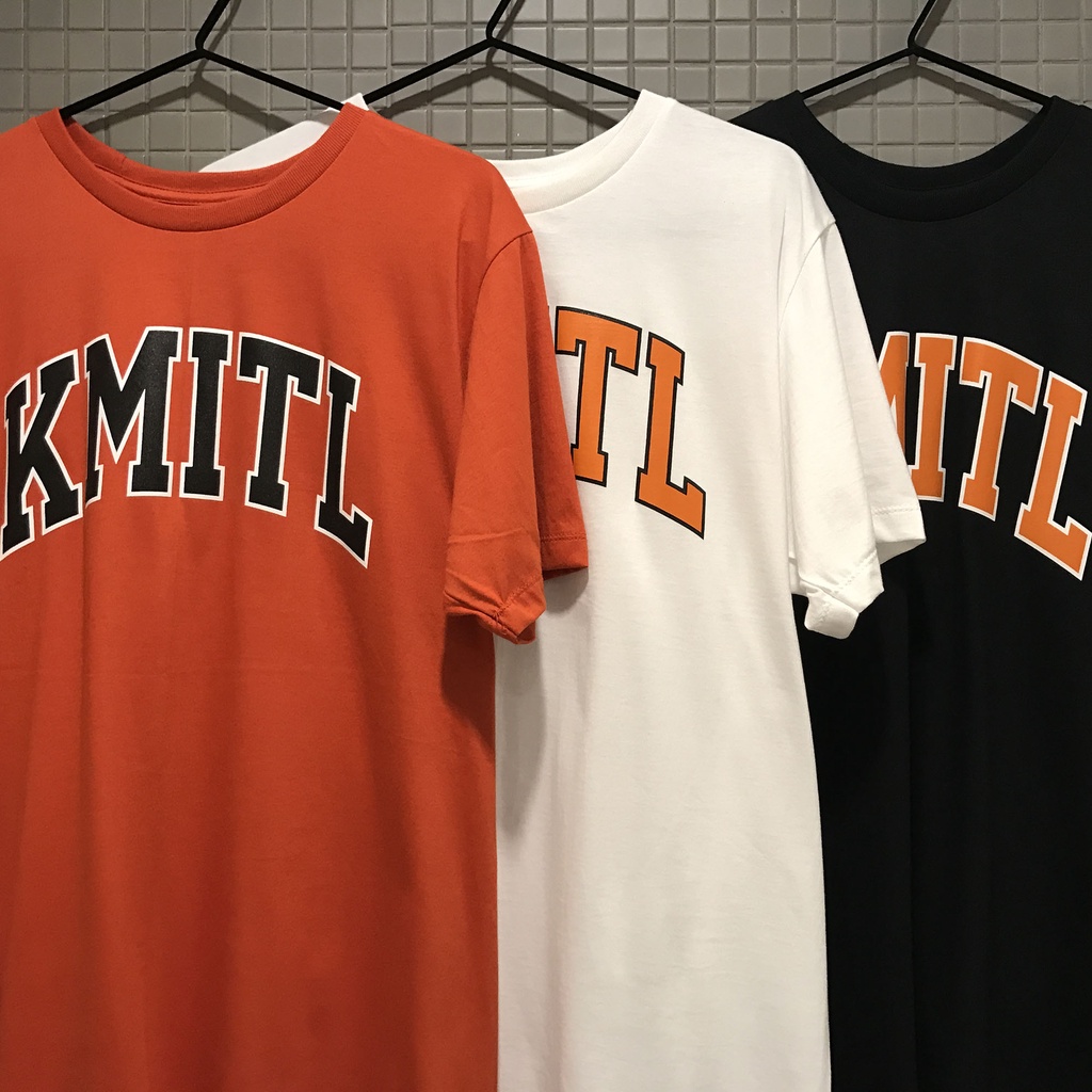 📌เสื้อยืดKMITL(ลาดกระบัง)📌ผ้าคุณภาพพรีเมี่ยมCotton100% Unisexชายหญิง (ส้ม ขาว ดำ) *พร้อมส่ง*