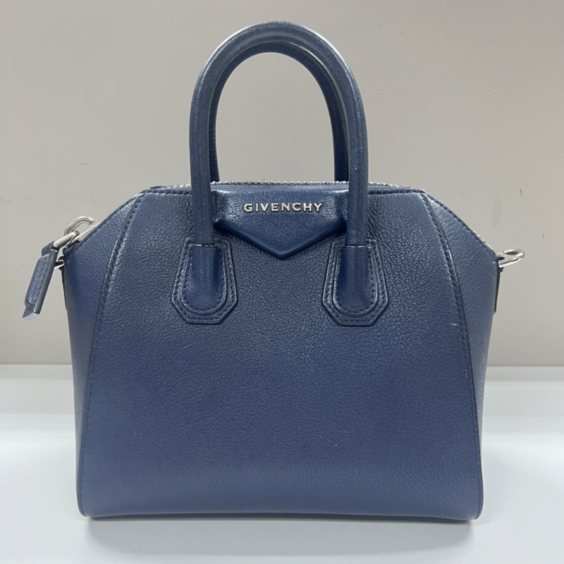 Givenchy Antigona Navy size mini (used) Shopee Thailand