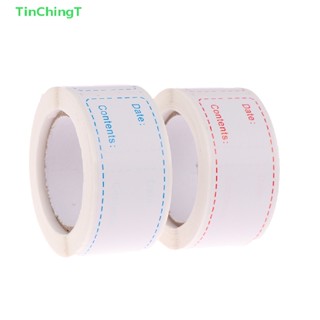 [TinChingT] 125Pcs/roll Kitchen Sticker Food Storage Date Content Label Food Storage Sticker [NEW]