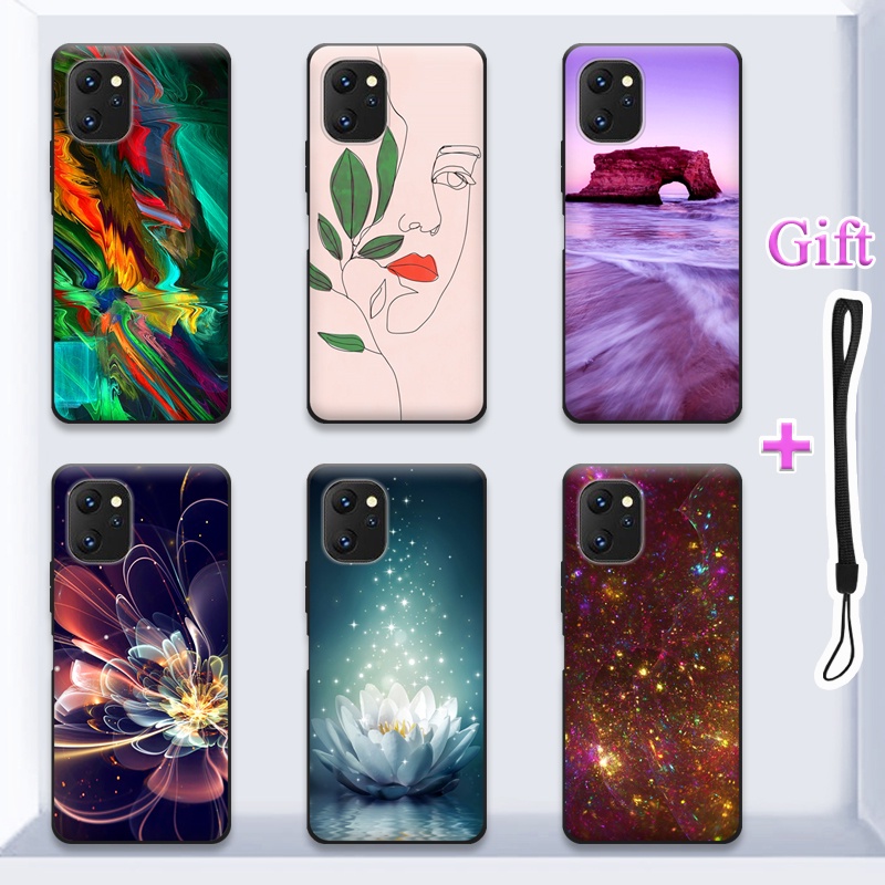 Umidigi Power7 Power 7S กรณี TPU ซิลิโคนนุ่มทาสีสําหรับ Umidigi Power7 Power 7S