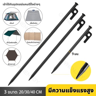 🚚จัดส่งไว🚚 มากถึง 20 PLUSE การตั้งแคมป์ สมอบก เหล็กหล่อ เหล็กหล่อ ความยาว เหล็กชุบแข็ง 3 ความยาว