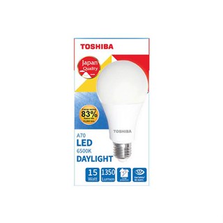 หลอด LED TOSHIBA BULB 15 วัตต์ E27 DAYLIGHT