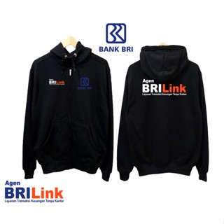 เสื้อแจ็กเก็ต แต่งซิป พิมพ์ลายโลโก้ bri Agent พรีเมี่ยม ขายส่ง