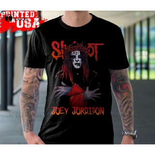 เสื้อคนอ้วน ใหม่ Joey-Jordison เสื้อยืดวงร็อค Rip 1975 2021 แฟนของขวัญแขนสั้น Te Cotton เสื้อยืดเสื้อ Unisex