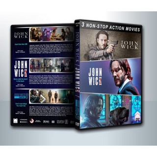 [ DVD Movie มีปก+สกรีนแผ่น-ไม่มีกล่อง ] John Wick จอห์นวิค แรงกว่านรก 1- 3