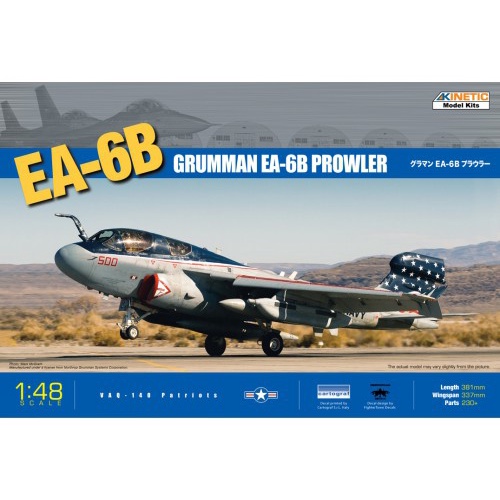 Aircraft Model Kinetic Model 1/48 KI-K48022 GRUMMAN EA-6B PROWLER