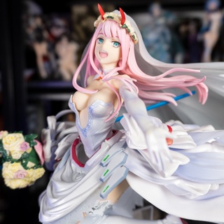 ฟิกเกอร์ PVC DARLING In The FRANXX Zero Two 02 ขนาด 25 ซม. สําหรับตกแต่งงานแต่งงาน