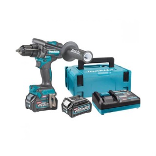 MAKITA สว่านกระแทกไร้สาย 40 โวลต์ ขนาด 1/2 นิ้ว (13 มม.) รุ่น HP001GD201