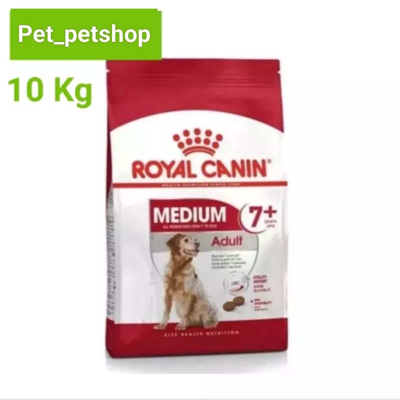 อาหารสุนัข ROYAL CANIN-Medium Adult 7+ ขนาด 10 Kg