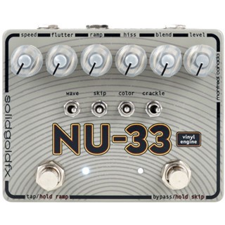 Solid Gold Fx "NU-33 Vinyl Modulator" Lo-Fi Vinyl modulator Effect Pedal เอฟเฟคกีต้าร์ไฟฟ้า