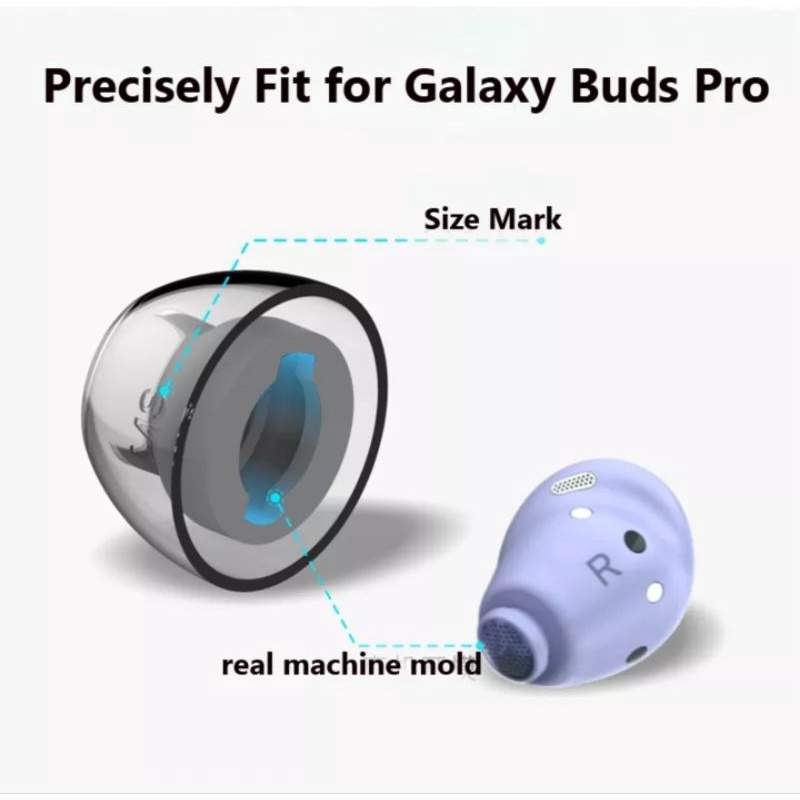 Latex H370+ จุกอัพเกรดสำหรับ Samsung Buds 2 Pro