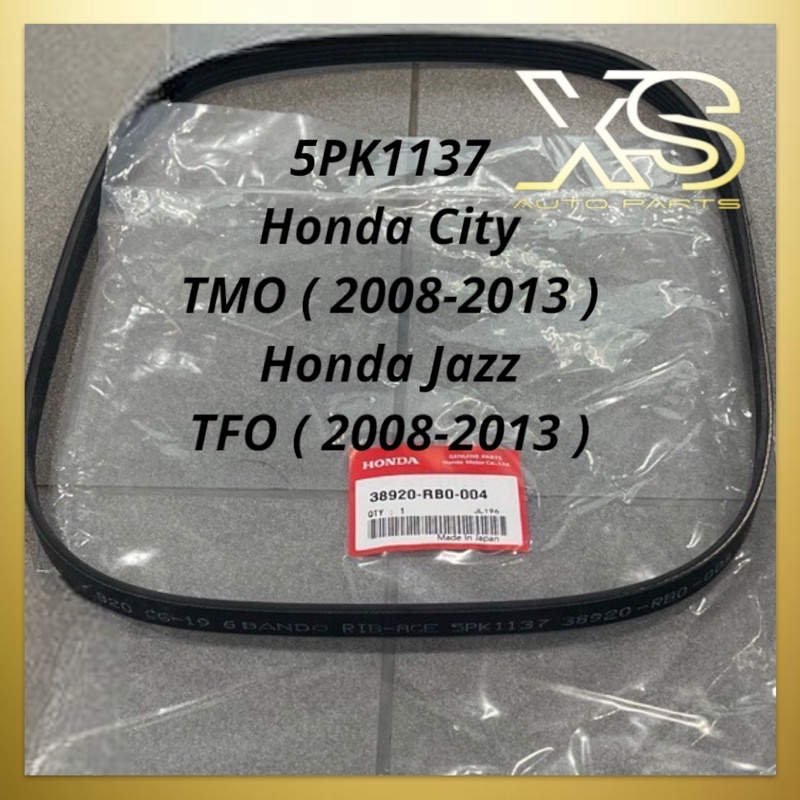 HONDA CITY TMO JAZZ TFO FAN BELT ( 56992-RBO-004 ) ( 5PK1137 )
