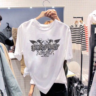 BK-465-SHORT เสื้อยืดแขนสั้นพร้อมส่ง 7สี ลายการ์ตูน ขายดีตามเทรนต์ ลายน่ารัก สีสันสดใส่น่ารัก ใส่ได้ทั้งหญิงและชาย