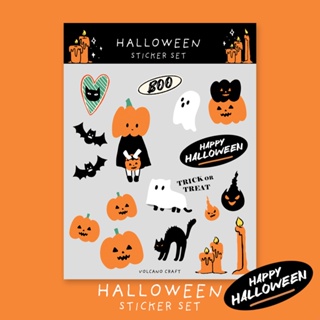 ใหม่✨ Halloween Sticker Set 🎃🎃🎃