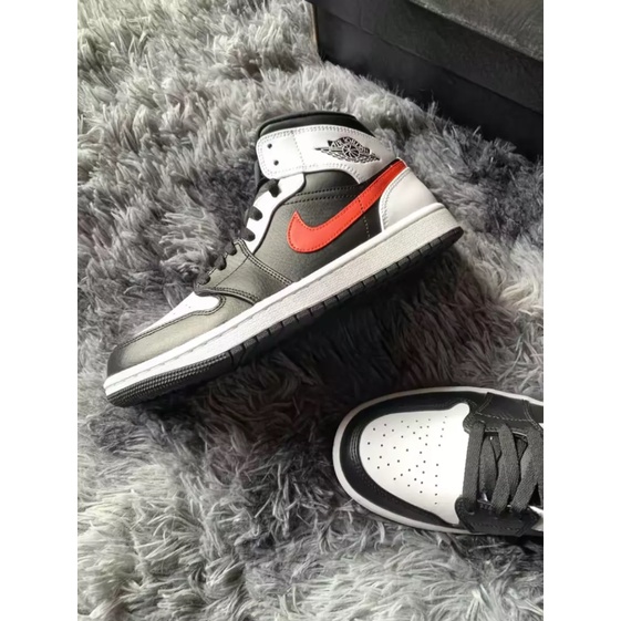 NIKE Air Jordan 1 Mid Chile Red Shopee Thailand