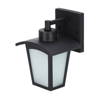 LUZINO โคมไฟกิ่งภายนอก 1xE27  HIRO RH1304W-1(BK) สีดำ