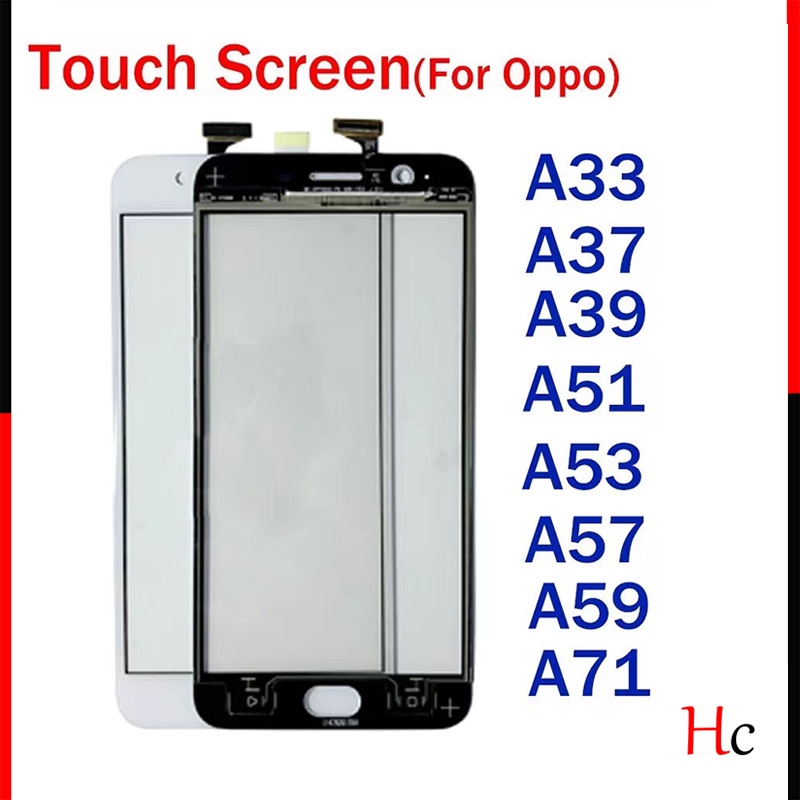 อะไหล่หน้าจอสัมผัสดิจิทัล LCD คุณภาพสูง แบบเปลี่ยน สําหรับ OPPO A33 A37 A39 A51 A53 A57 A59 A71
